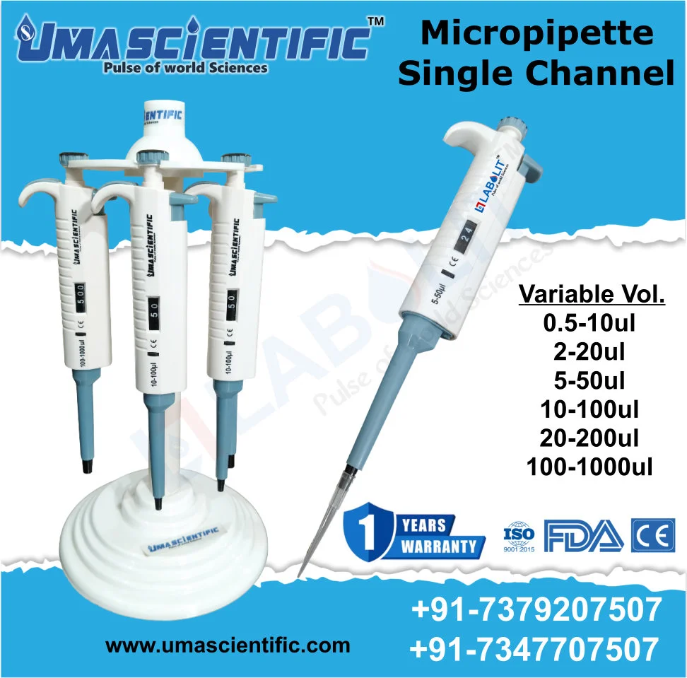 Best Micropipette Manuafactuer Micropipette Manufacturer Across India – Serving All States | LABOLIT um pro model micropipette