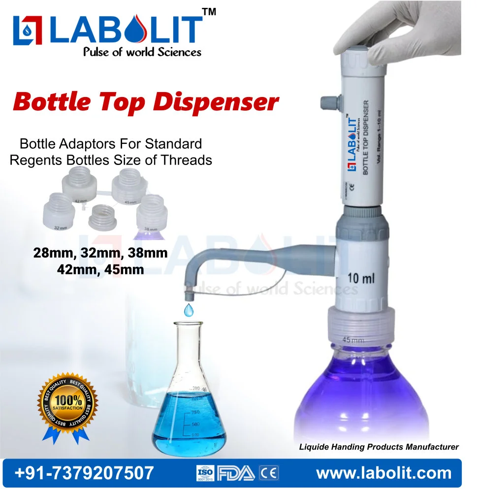 Best Micropipette Manuafactuer Bottle top dispencer labolit brand