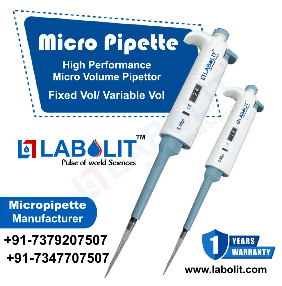 Best Micropipette Manuafactuer Micropipette Manufacturer & Supplier in India | State-Wise Laboratory Solutions by Labolit