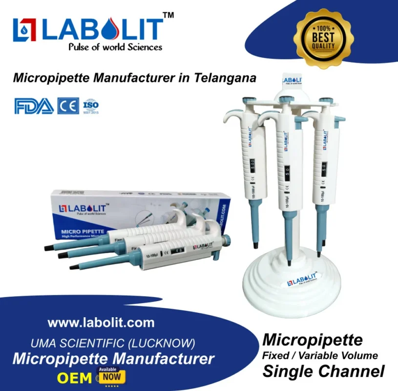 Micropipette Manufacturer in America – Labolit Leading No.1 Pipette Manufacturer for USA Laboratories